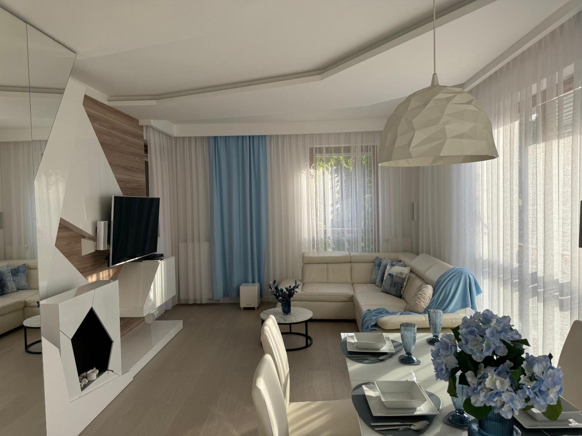 Blue Seaside Apartment Гданск Екстериор снимка